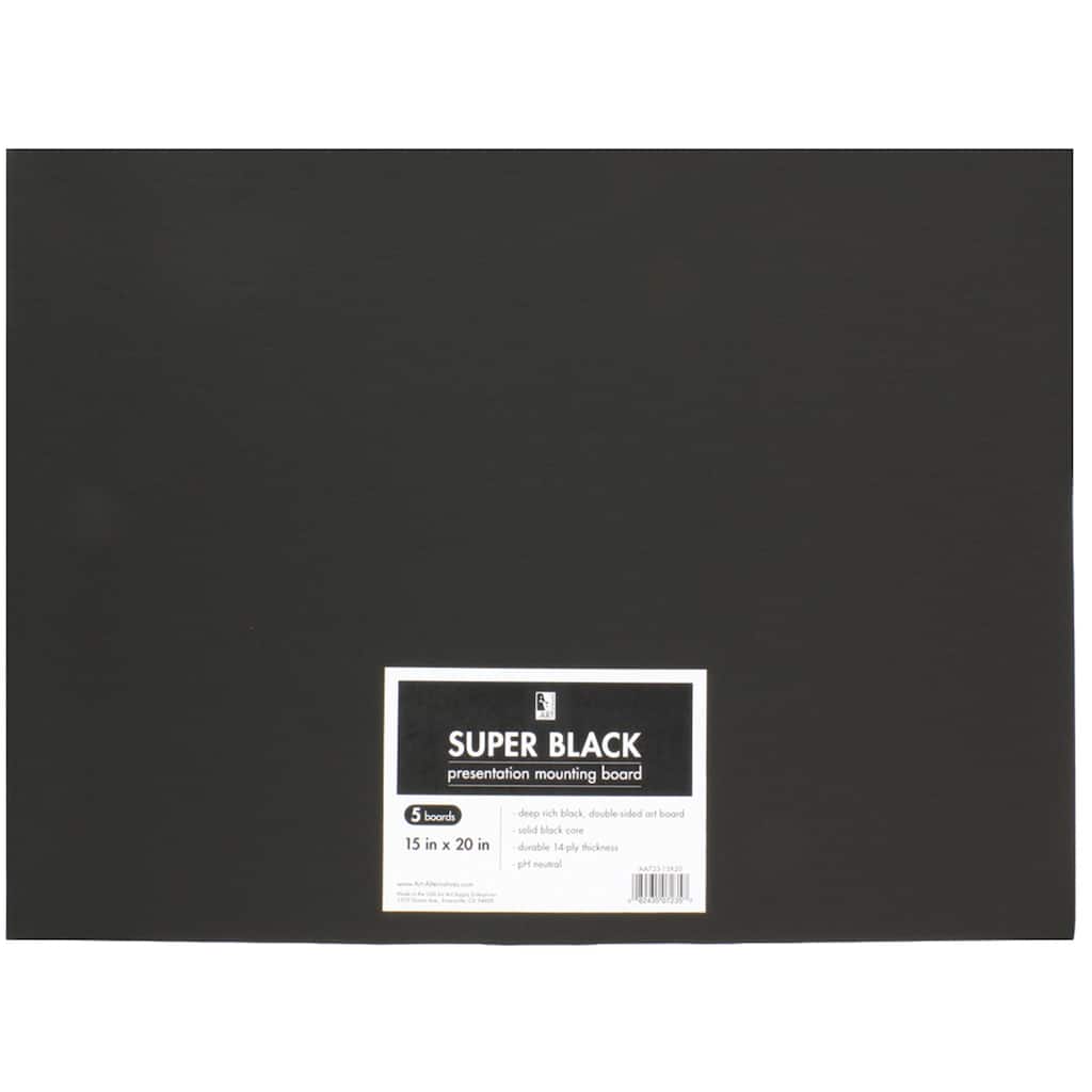 Art Alternatives Super Black Presentation Mounting Boards 5ct Michaels Art Alternatives Super Black Presentation Mounting Boards 5ct Michaels